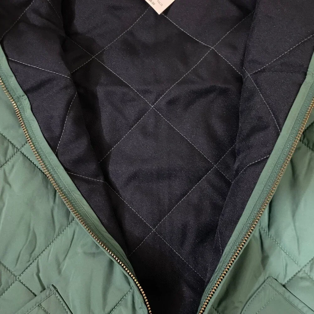 J. Crew Quilted Walker Vest M